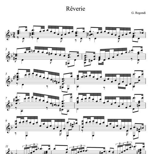Giulio Regondi - Rêverie- Nocturne Giulio Regondi - Rêverie- Nocturne